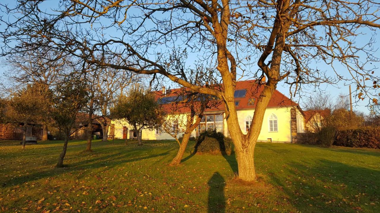 Ferienwohnung Rittergut Rossendorf Dresda Exterior foto